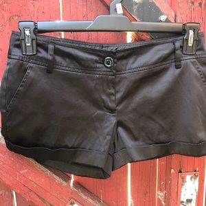 Black “Silky” Shorts